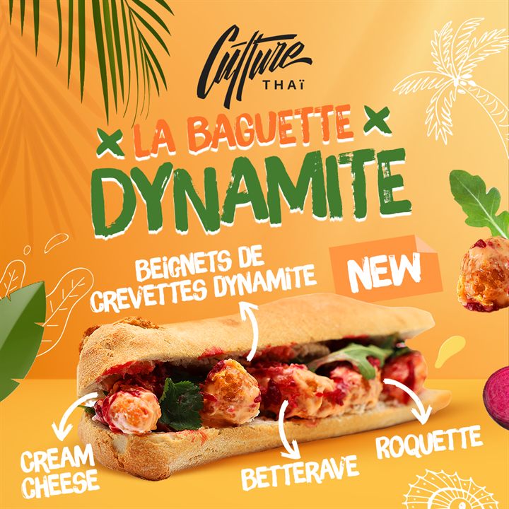 Post Baguette dynamite